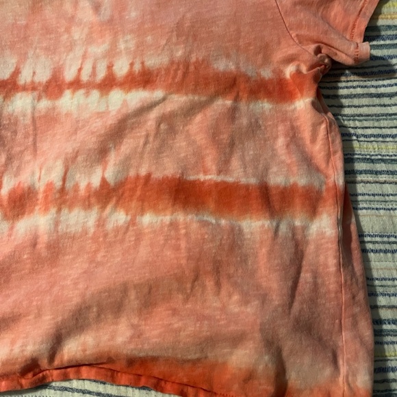 Aerie Pink Tie Front Short Sleeve T-Shirt - Picture 9 of 13